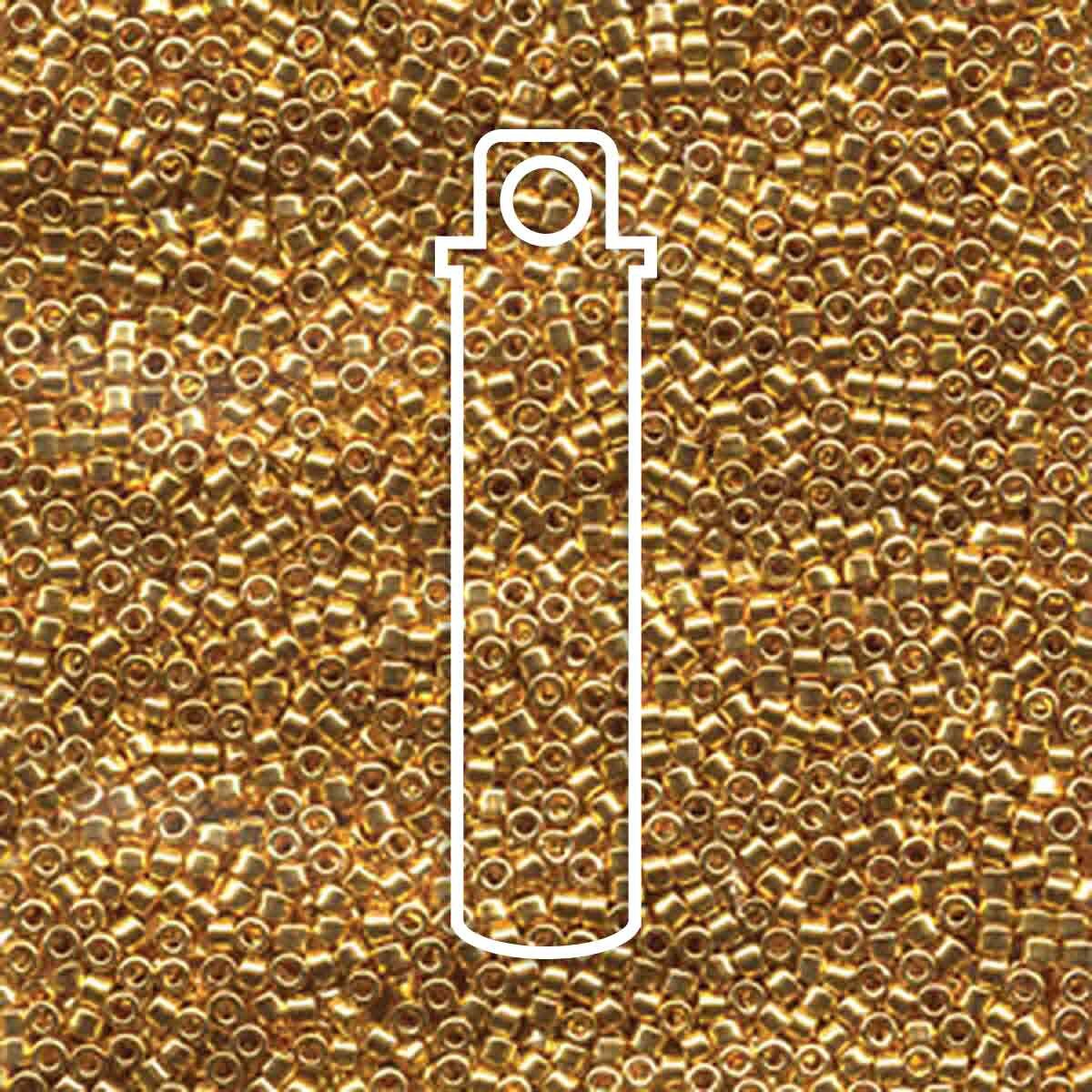 # 31 DBR Delica 11/0 BRIGHT GOLD 24kt - 7.2g Tube