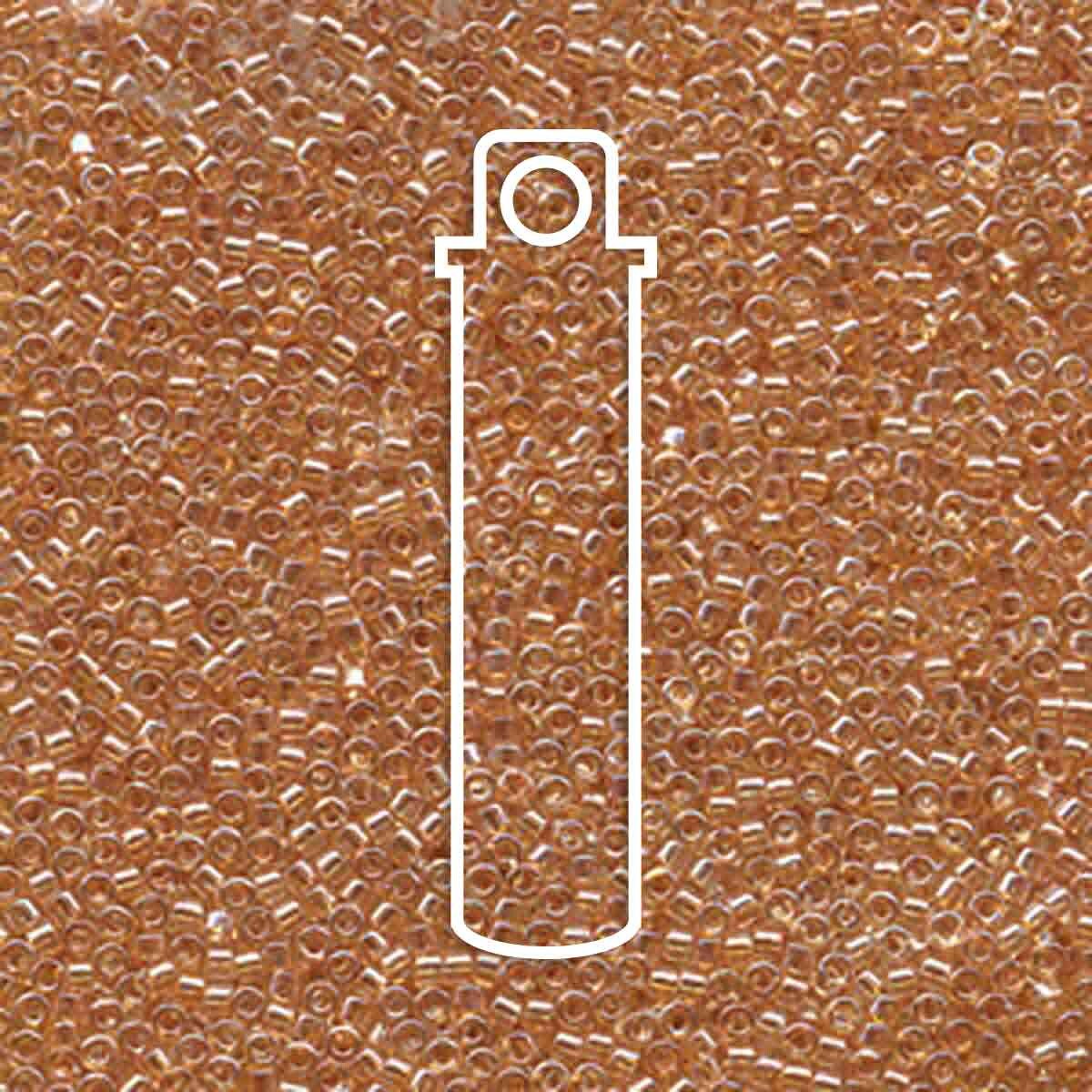 # 101 DBR Delica 11/0 LIGHT TOPAZ LUSTRE - 7.2g Tube