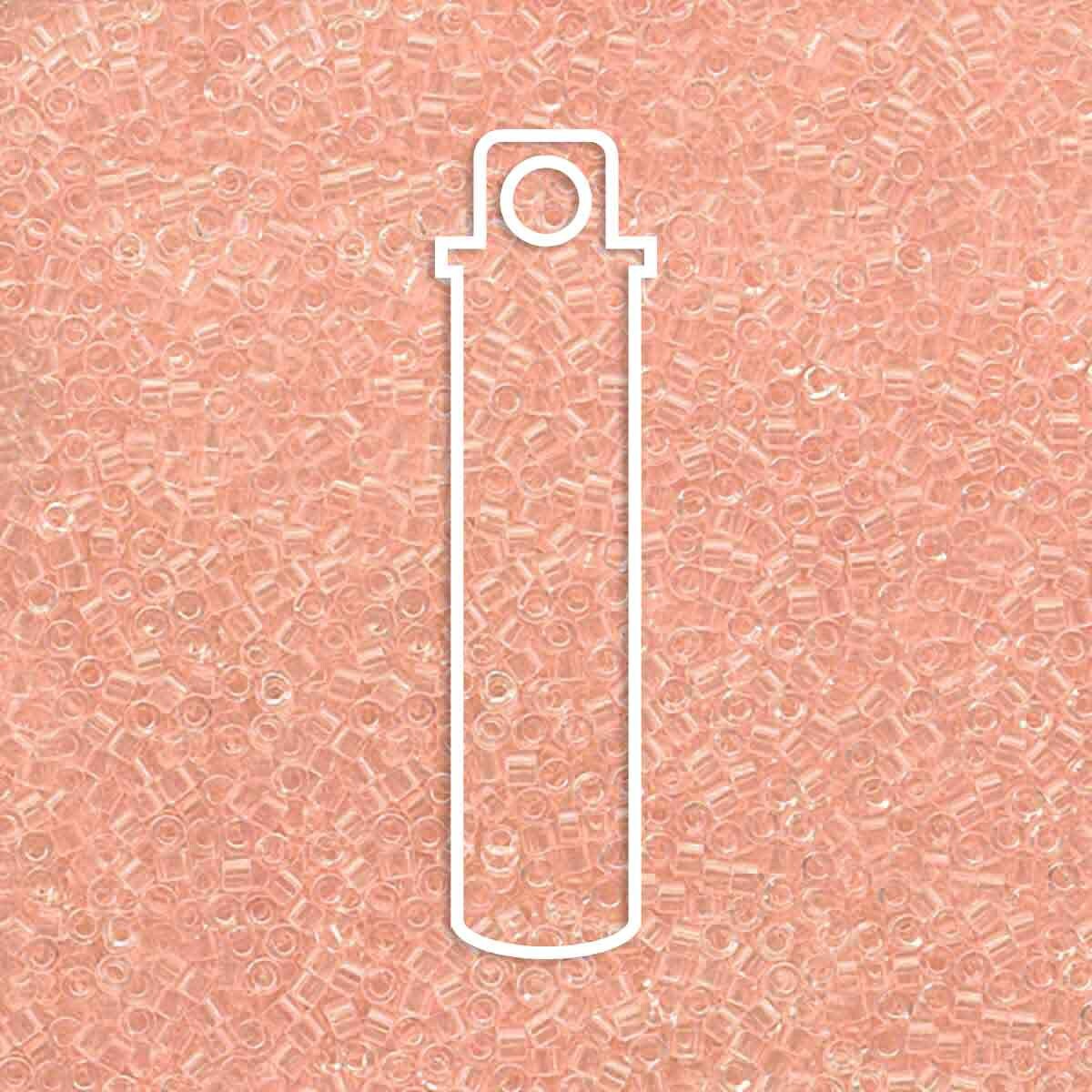 # 1103 DBR Delica 11/0 TRANSPARENT PINK MIST - 7.2g Tube