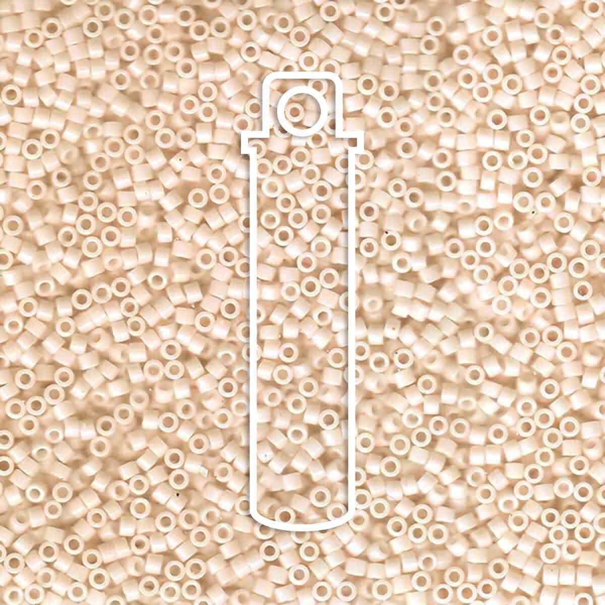 # 1131 DBR Delica 11/0 OPAQUE PEAR - 7.2g Tube