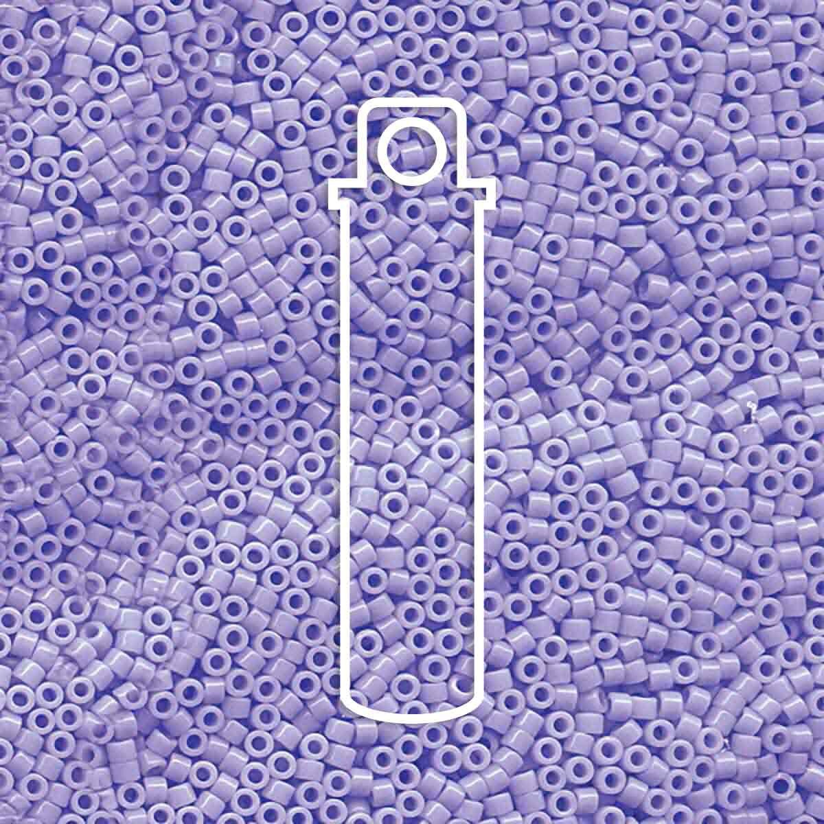 # 1137 DBR Delica 11/0 OPAQUE AGATE BLUE - 7.2g Tube