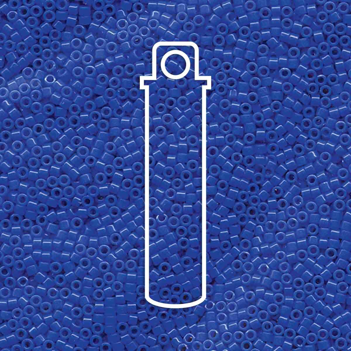 # 1138 DBR Delica 11/0 OPAQUE CYAN BLUE - 7.2g Tube