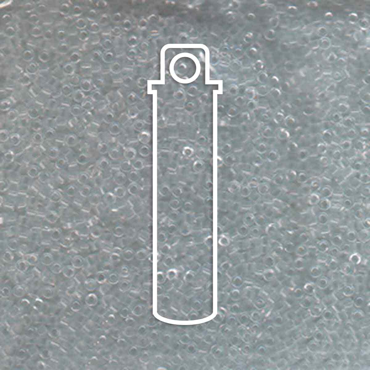 # 141 DBR Delica 11/0 TRANSPARENT CRYSTAL - 7.2g Tube