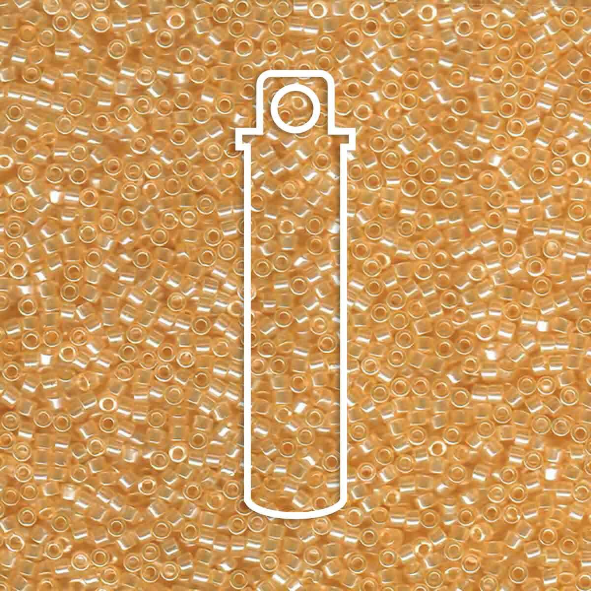 # 1478 DBR Delica 11/0 TRANSPARENT PALE BEIGE LUSTRE - 7.2g Tube