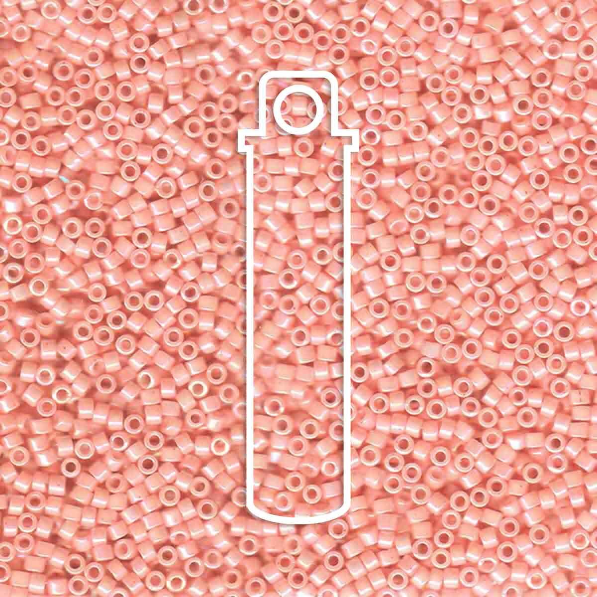 # 1503 DBR Delica 11/0 OPAQUE LIGHT SALMON AB - 7.2g Tube