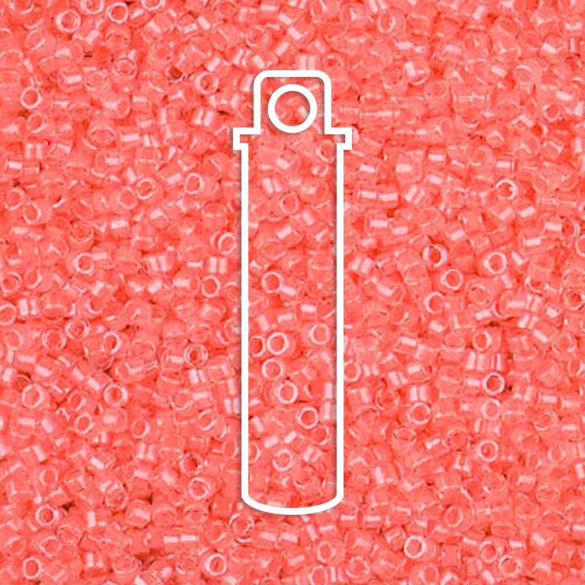 # 2034 DBR Delica 11/0 LUMINOUS FLAMINGO - 7.2g Tube