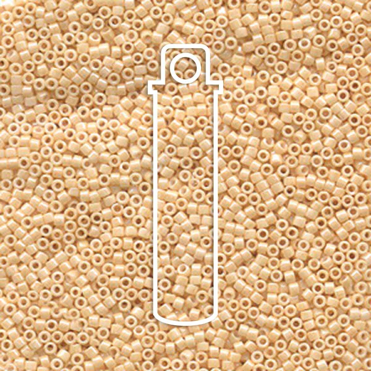 # 204 DBR Delica 11/0 CEYLON LIGHT BEIGE - 7.2g Tube