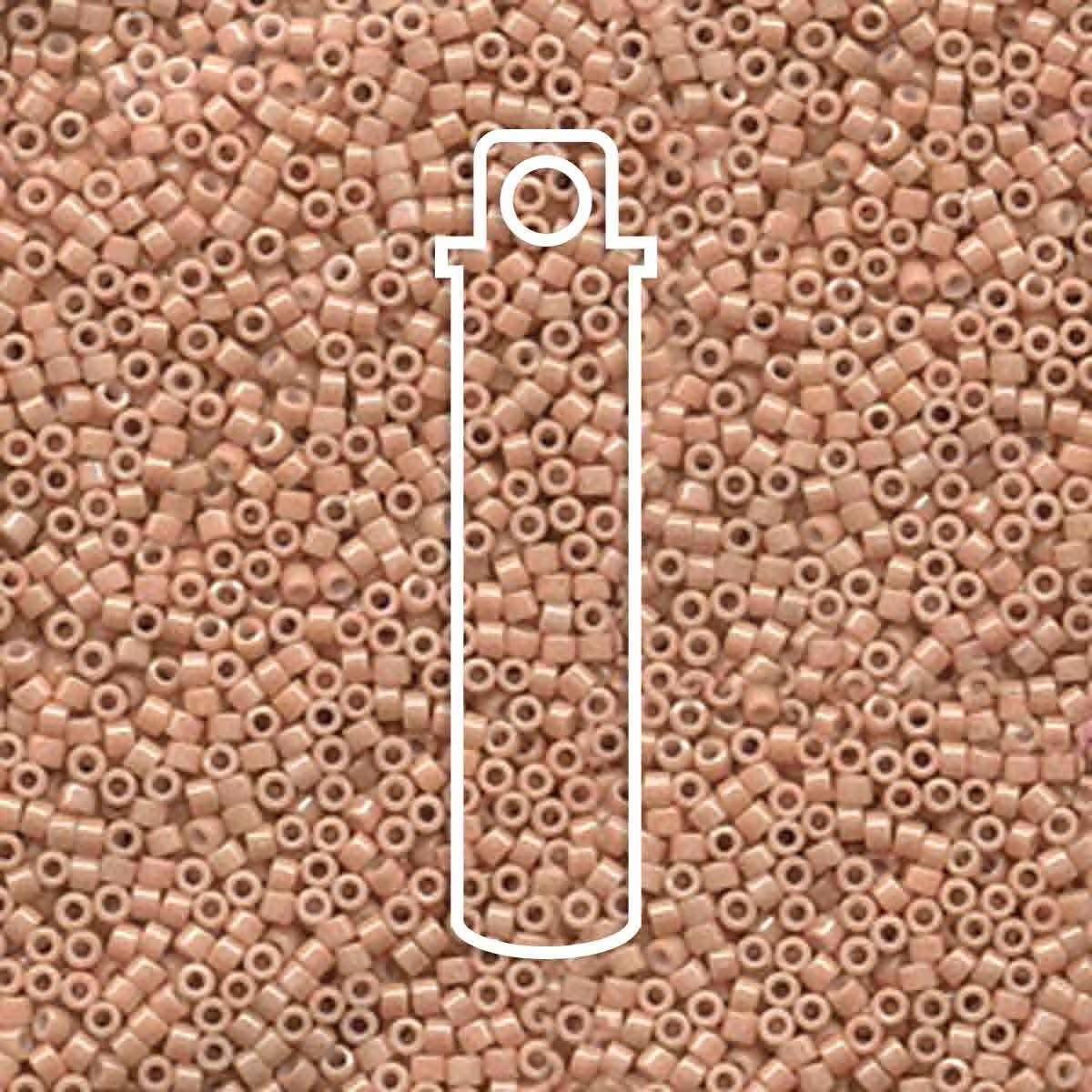 # 208 DBR Delica 11/0 OPAQUE TAN - 7.2g Tube