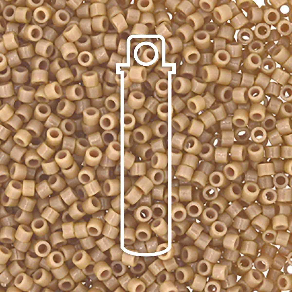 # 2105 DBR Delica 11/0 DURACOAT OPQ BEIGE - 7.2g Tube