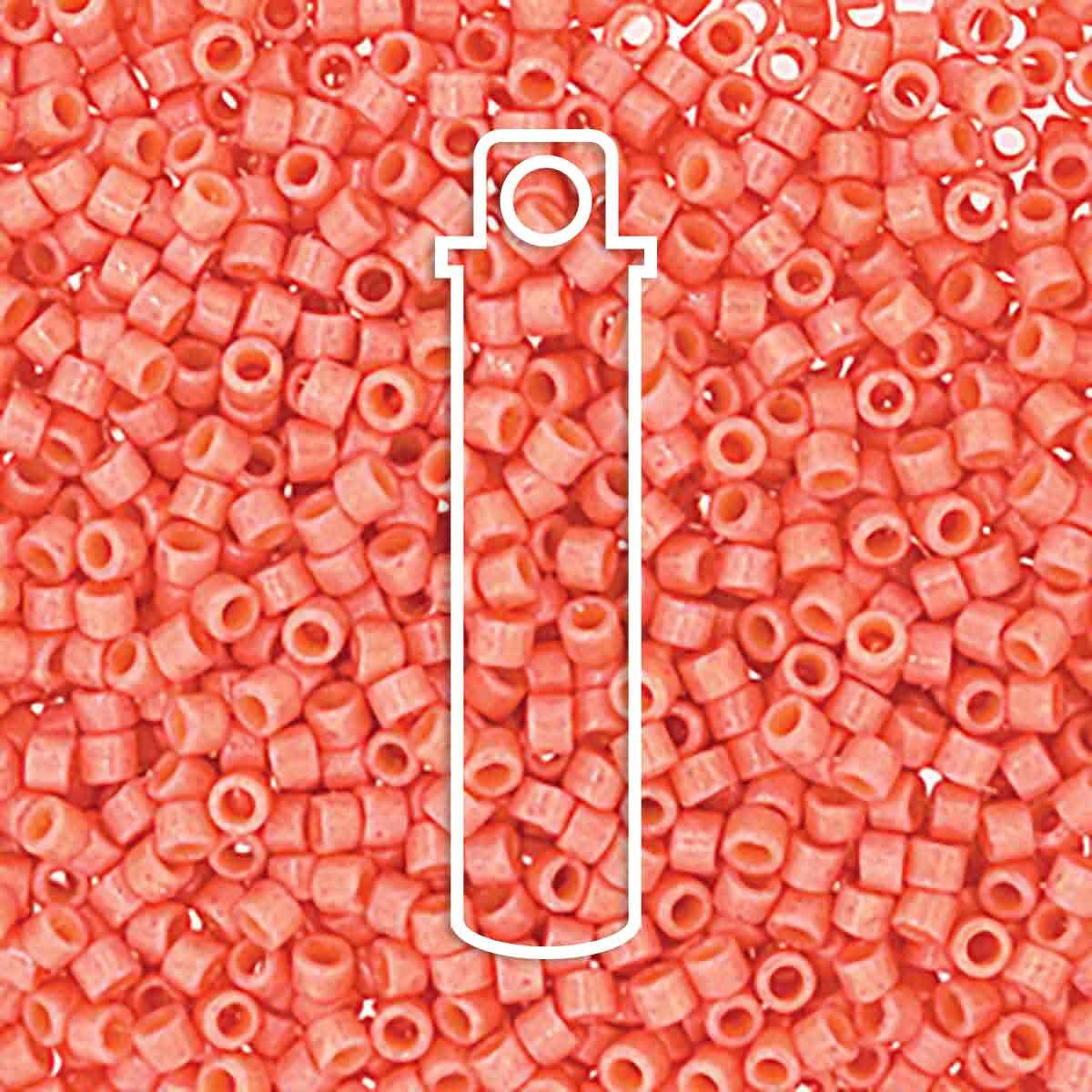 # 2114 DBR Delica 11/0 DURACOAT OPAQUE LT WATERMELON - 7.2g Tube