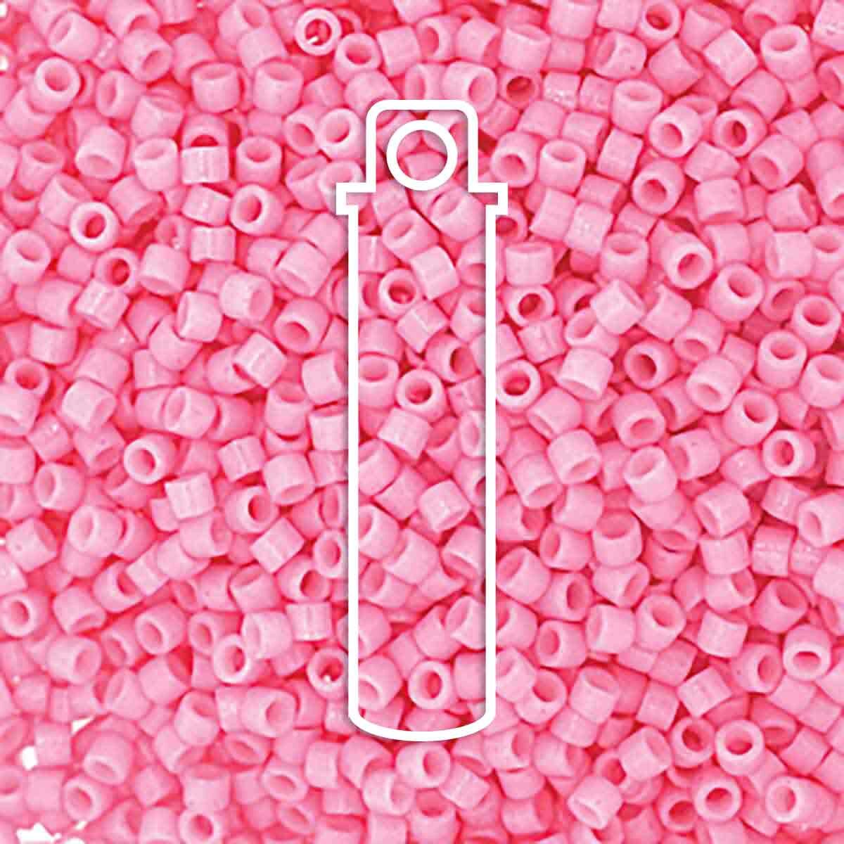 # 2116 DBR Delica 11/0 DURACOAT OPAQUE LIGHT CARNATION - 7.2g Tube