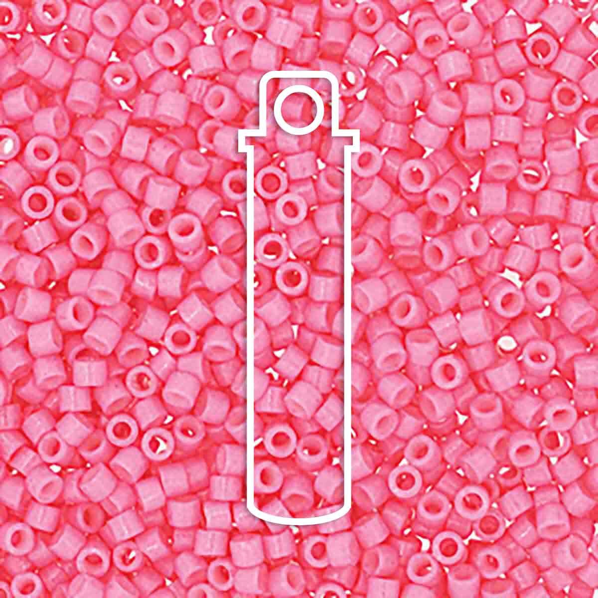 # 2117 DBR Delica 11/0 DURACOAT OPAQUE CARNATION - 7.2g Tube