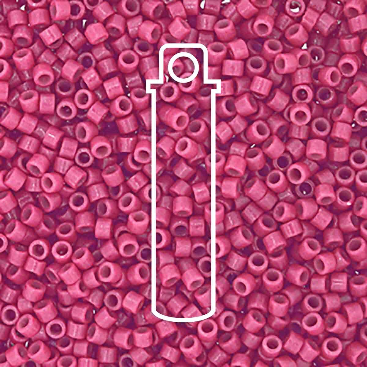 # 2118 DBR Delica 11/0 DURACOAT OPAQUE PANSY - 7.2g Tube