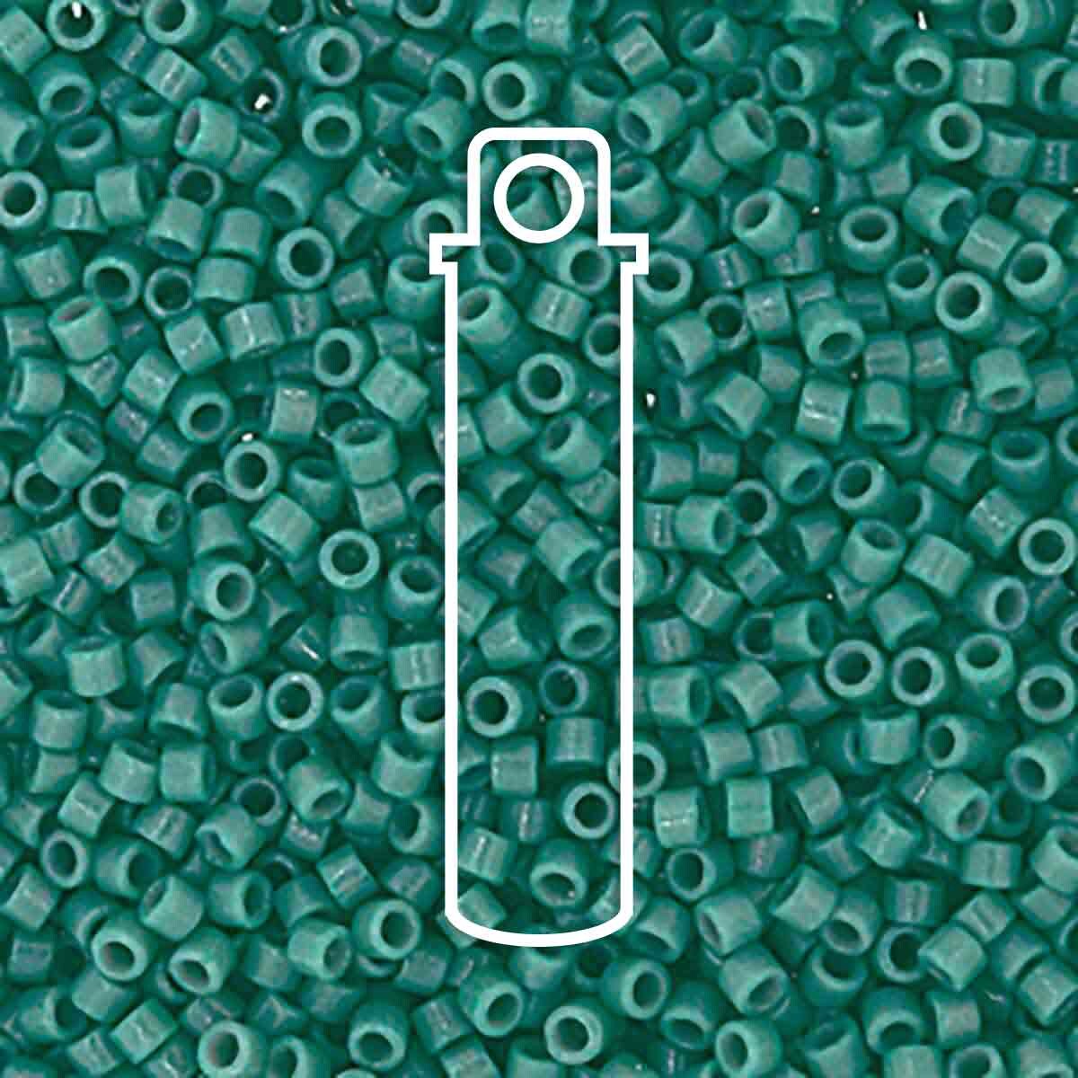 # 2131 DBR Delica 11/0 DURACOAT OPAQUE EUCALYPTUS - 7.2g Tube