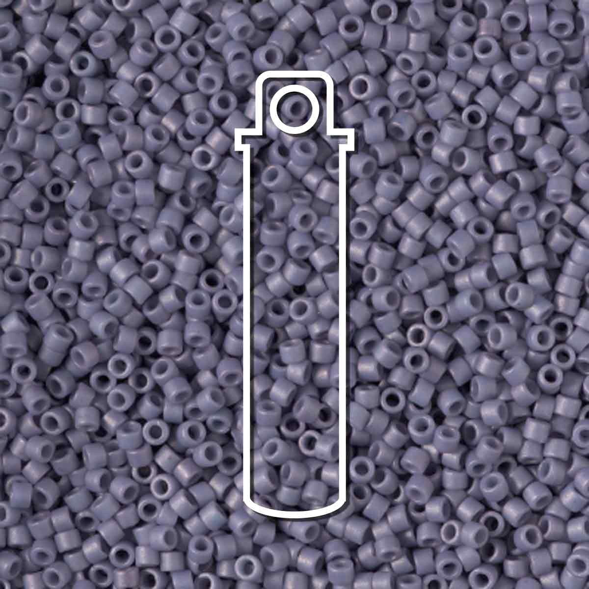 # 2292 DBR Delica 11/0 FROST OPAQUE GLAZE GRAPE - 7.2g Tube