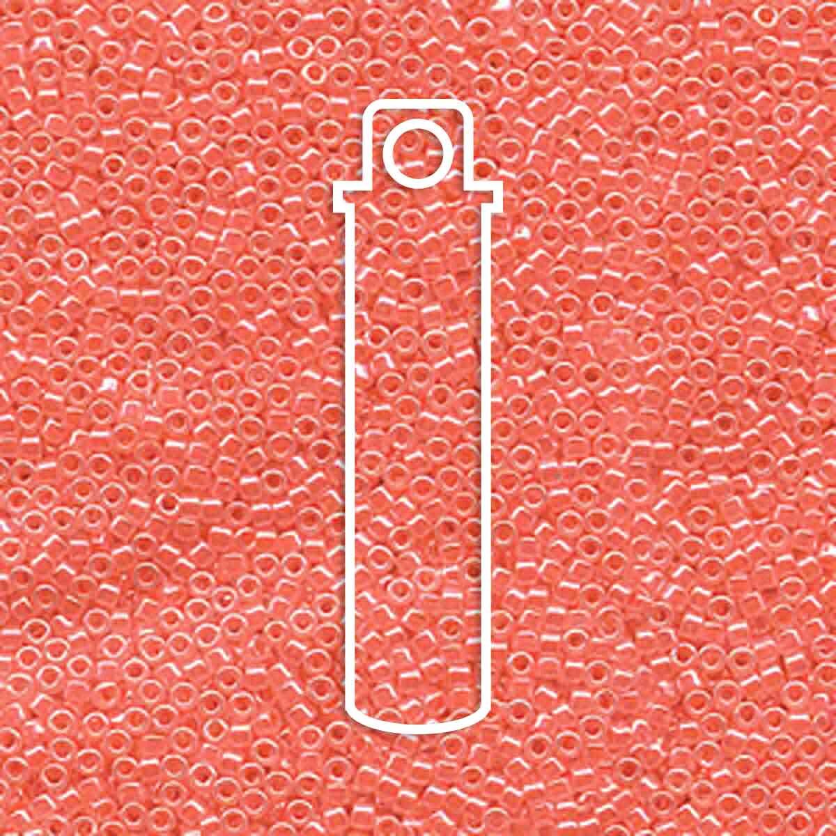 # 235 DBR Delica 11/0 LINED LIGHT SALMON PEARL - 7.2g Tube