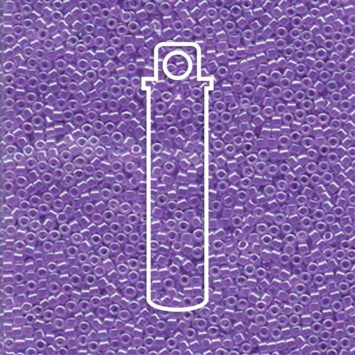 # 249 DBR Delica 11/0 LINED CRYSTAL PURPLE - 7.2g Tube