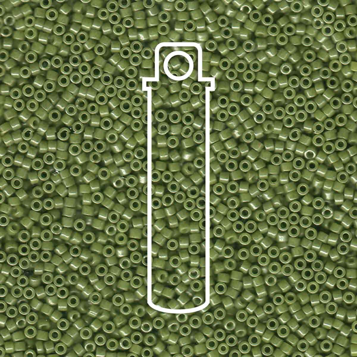 # 263 DBR Delica 11/0 OPAQUE CACTUS GREEN - 7.2g Tube