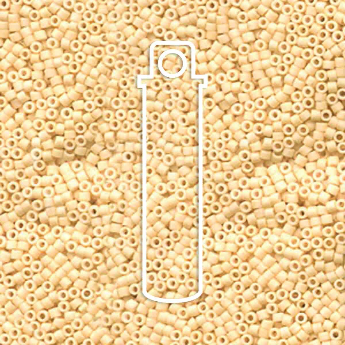 # 353 DBR Delica 11/0 MATTE DARK CREAM - 7.2g Tube