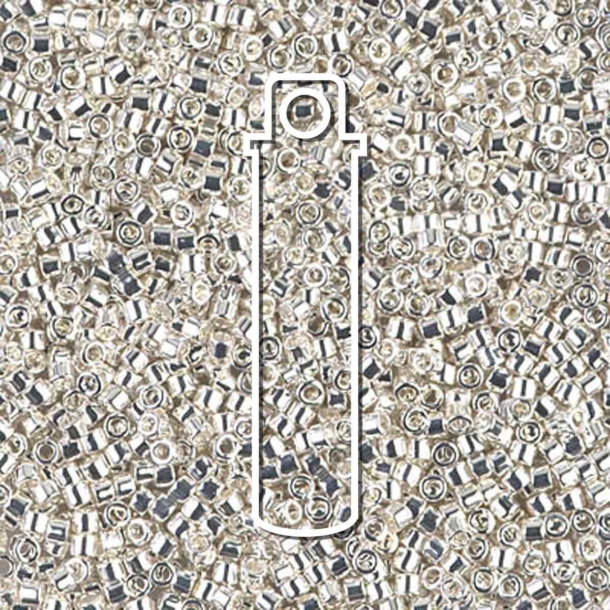 # 551 DBR Delica 11/0 STERLING SILVER - 7.2g Tube