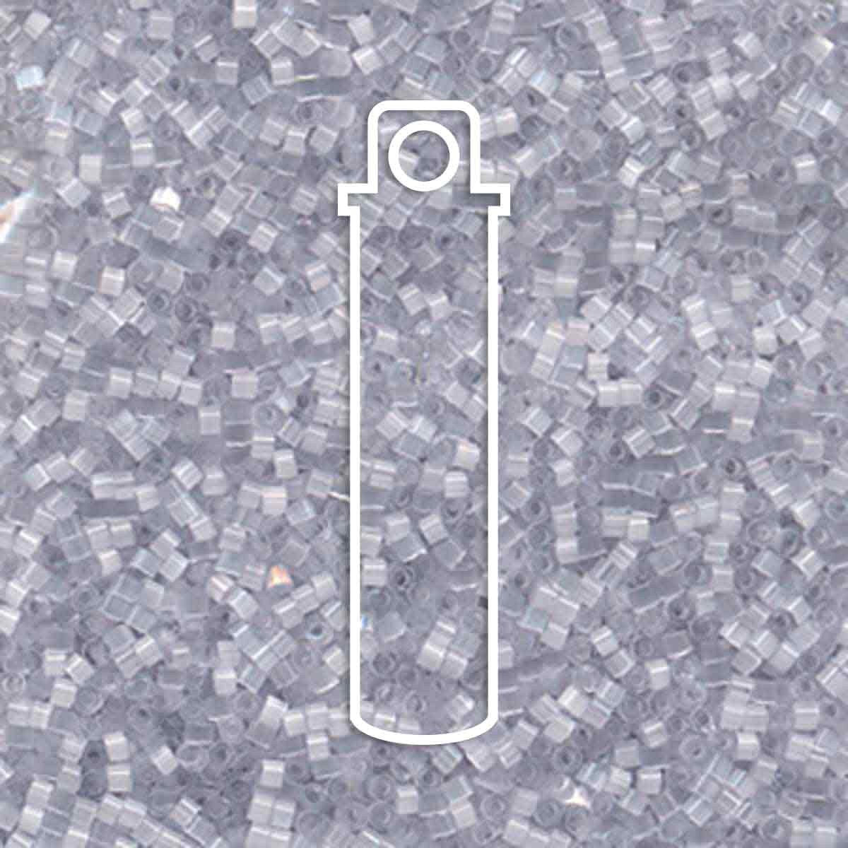 # 677 DBR Delica 11/0 PALE GREY SILK SATIN - 7.2g Tube