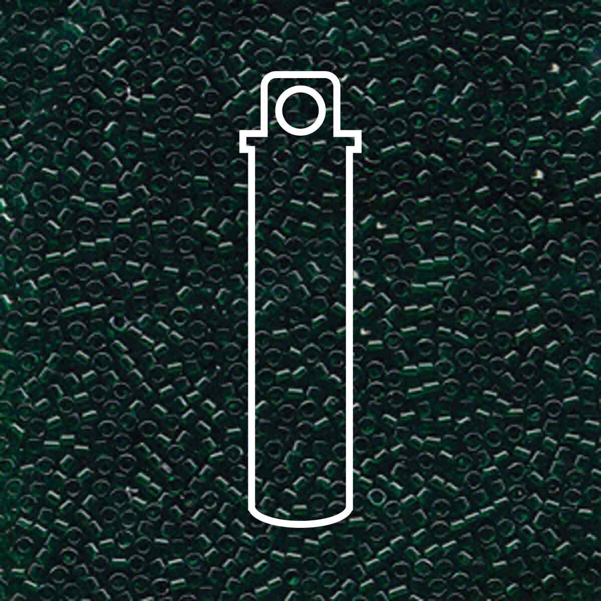 # 713 DBR Delica 11/0 TRANSPARENT GREEN - 7.2g Tube