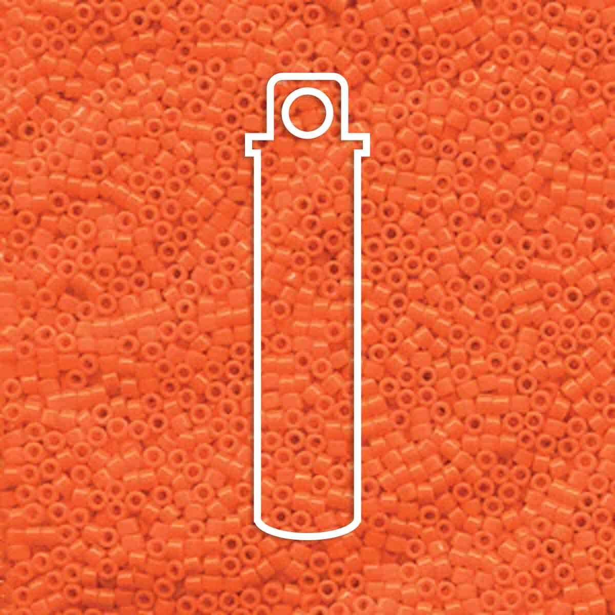 # 722 DBR Delica 11/0 OPAQUE ORANGE - 7.2g Tube