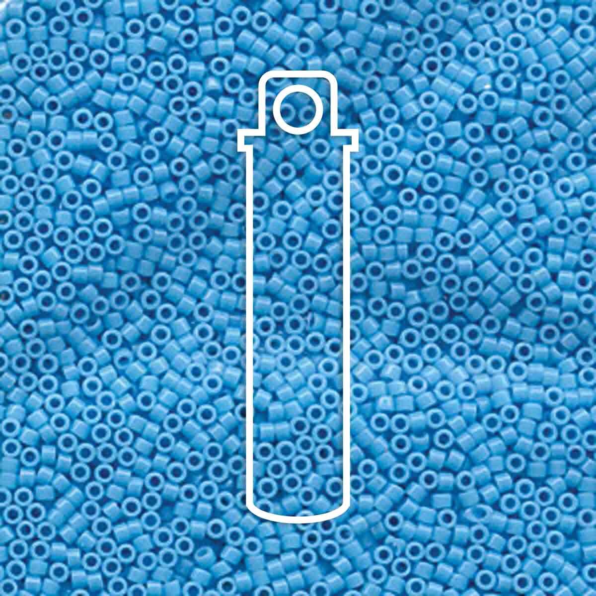 # 725 DBR Delica 11/0 OPAQUE TURQUOISE - 7.2g Tube