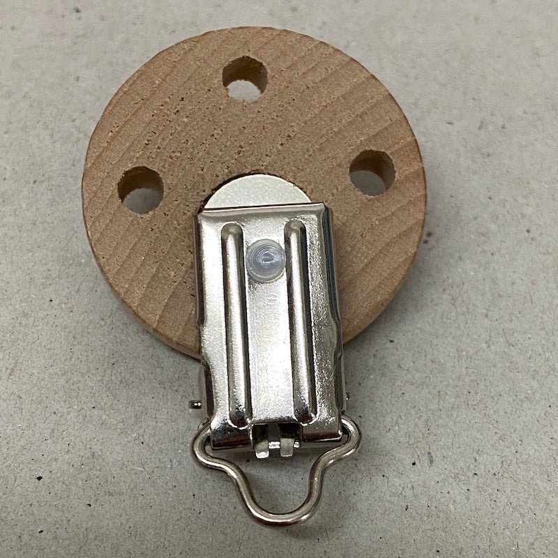 Dummy Clip (10) - Raw Wood