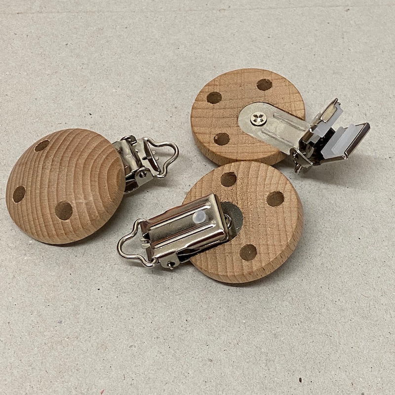 Dummy Clip (10) - Raw Wood