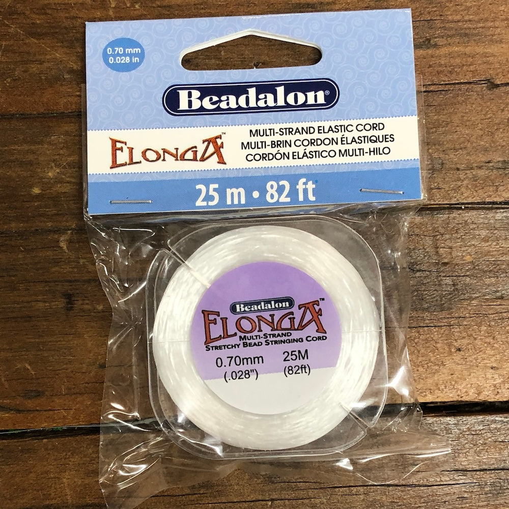 .7mm Elonga Stretch Elastic (25m) - Bead Shack