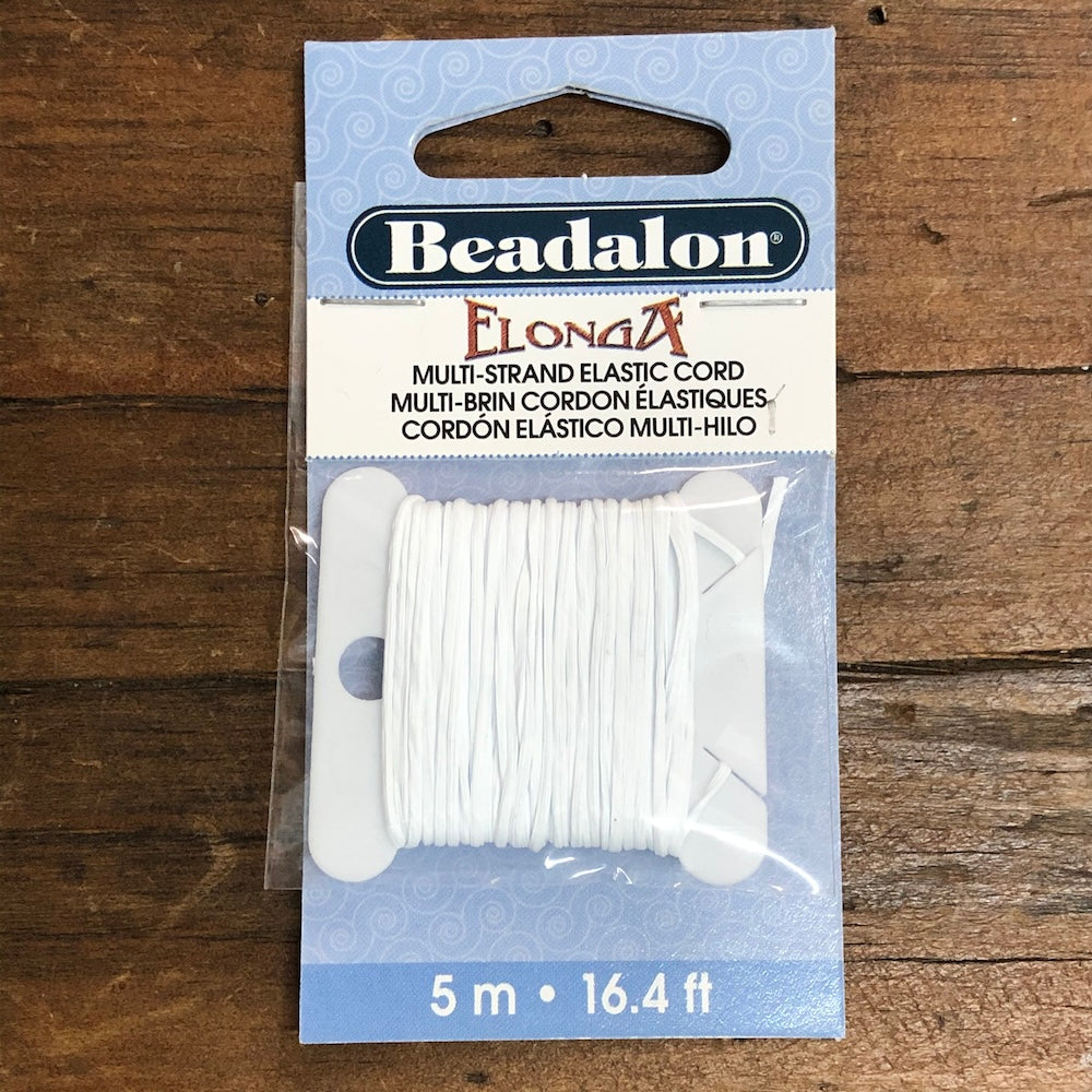 1mm Elonga Stretch Elastic (5m) - Bead Shack