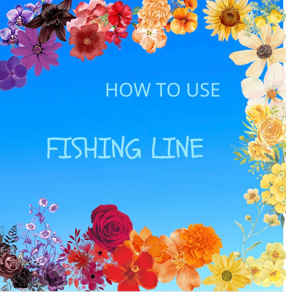 FREE Use Fishing Line for Stringing Jewellery Tutorial