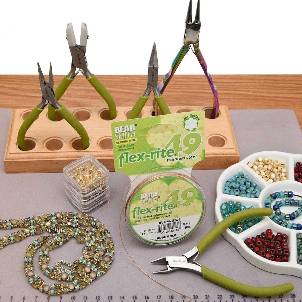 Flex-rite (49 Strand) .024" Tiger Tail (9.2m) - Rose Gold