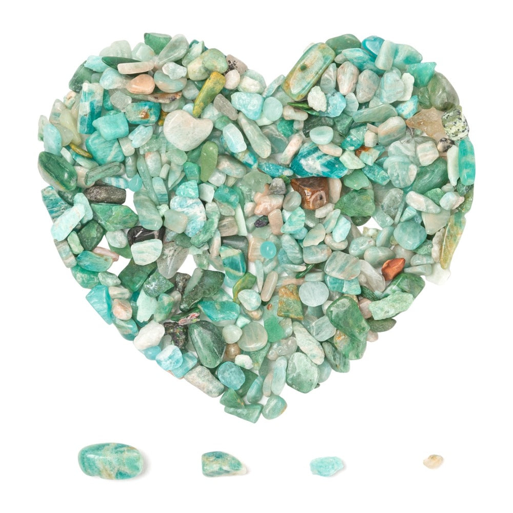 Amazonite - Bottle of Stone Chips