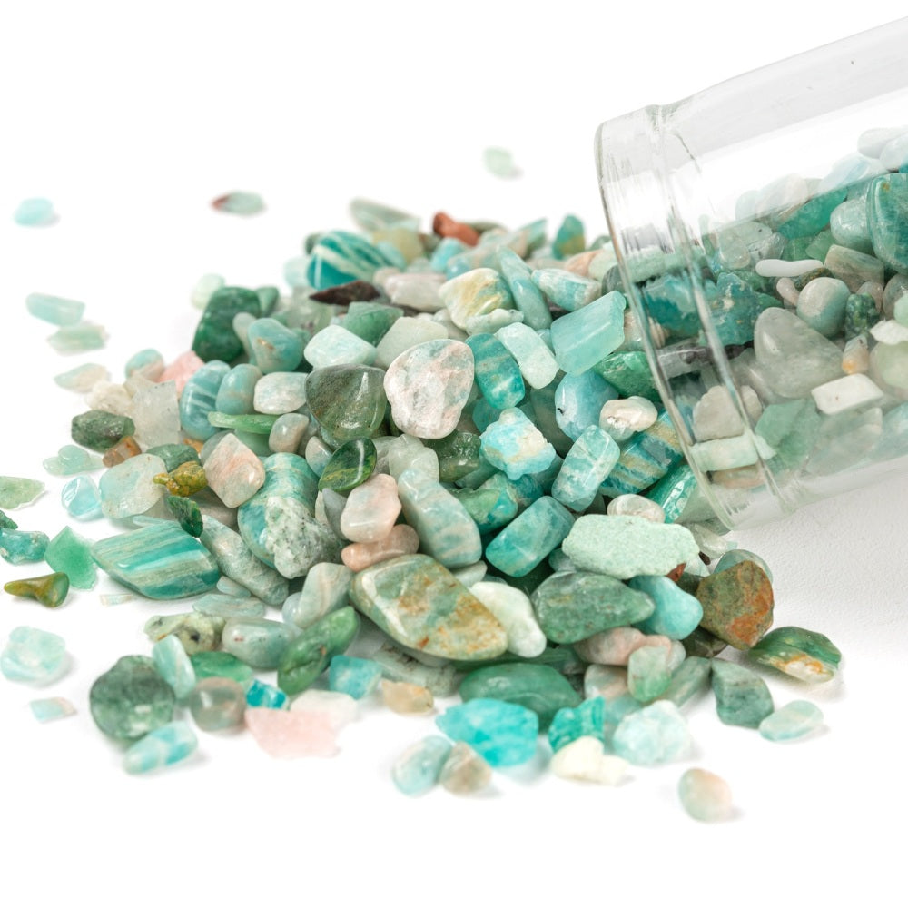 Amazonite - Bottle of Stone Chips