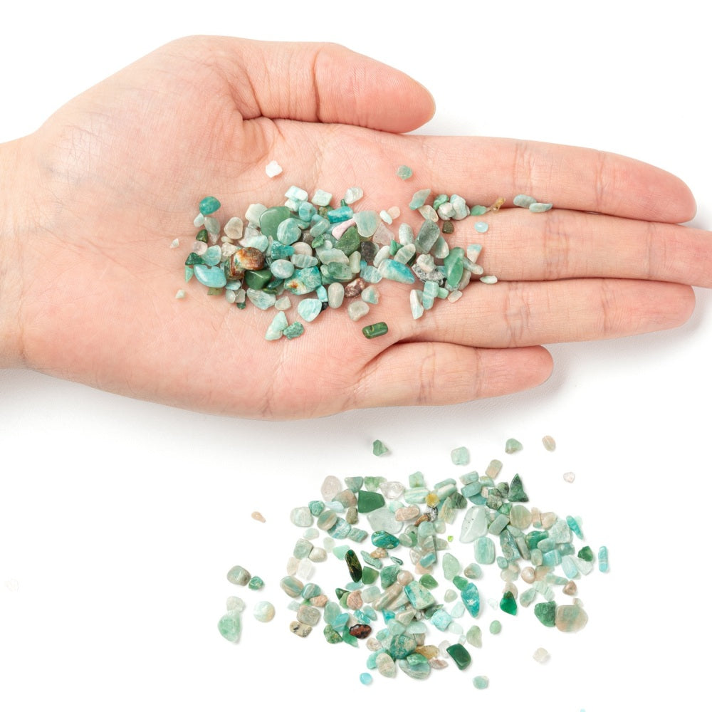 Amazonite - Bottle of Stone Chips