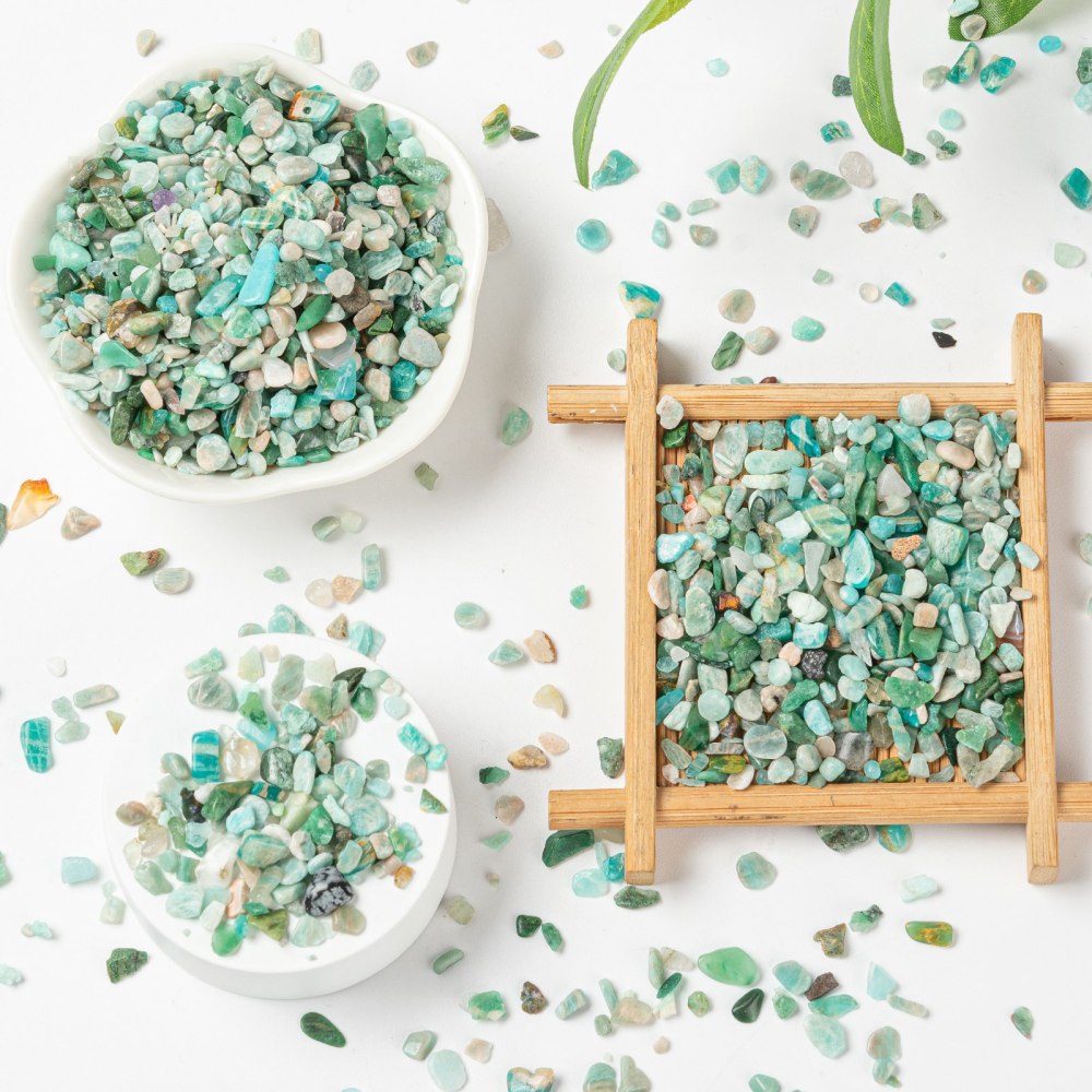 Amazonite - Bottle of Stone Chips