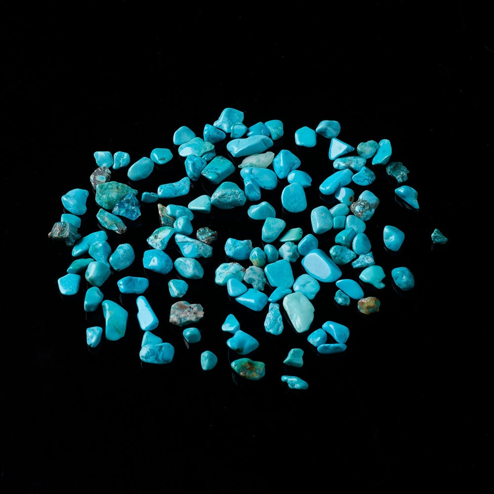 Turquoise (Dyed Howlite) - Bottle of Stone Chips