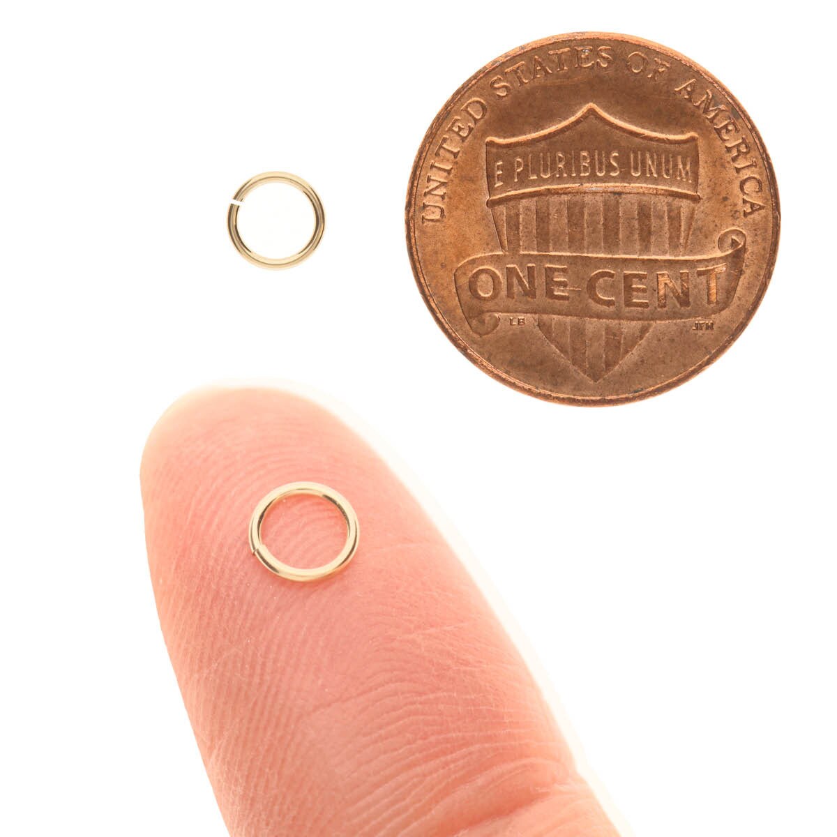 4mm Open Jumprings (10) - 14kt Gold Filled