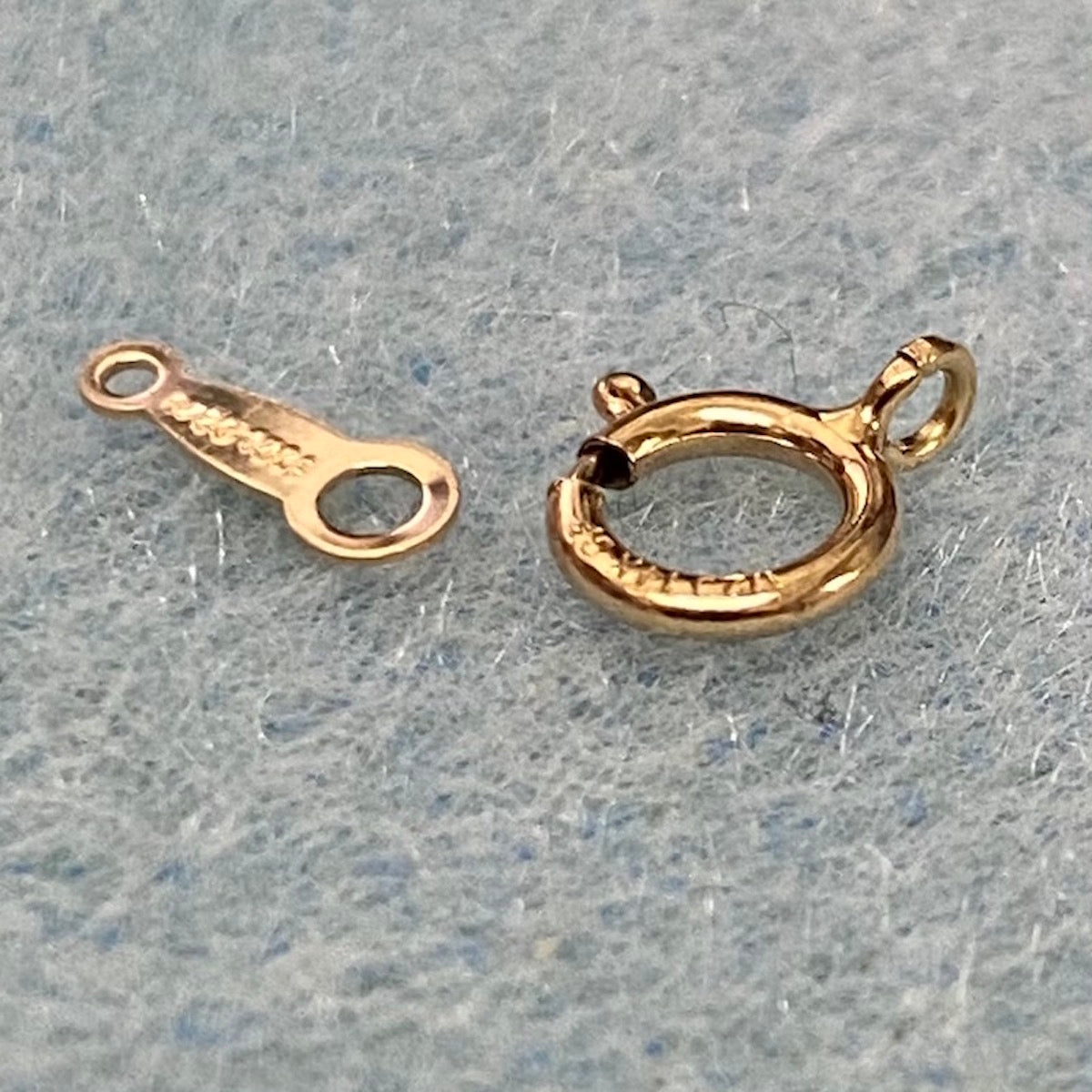 6mm Clasp w. End Tag (1) - 14kt Gold Filled