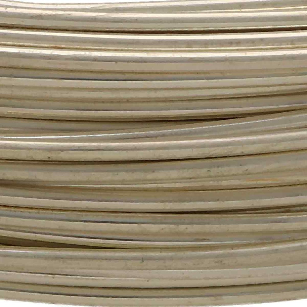 22 gauge German Style Wire - Silver - Medium Temper