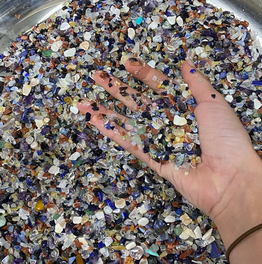 Mix- Bottle of Stone Chips