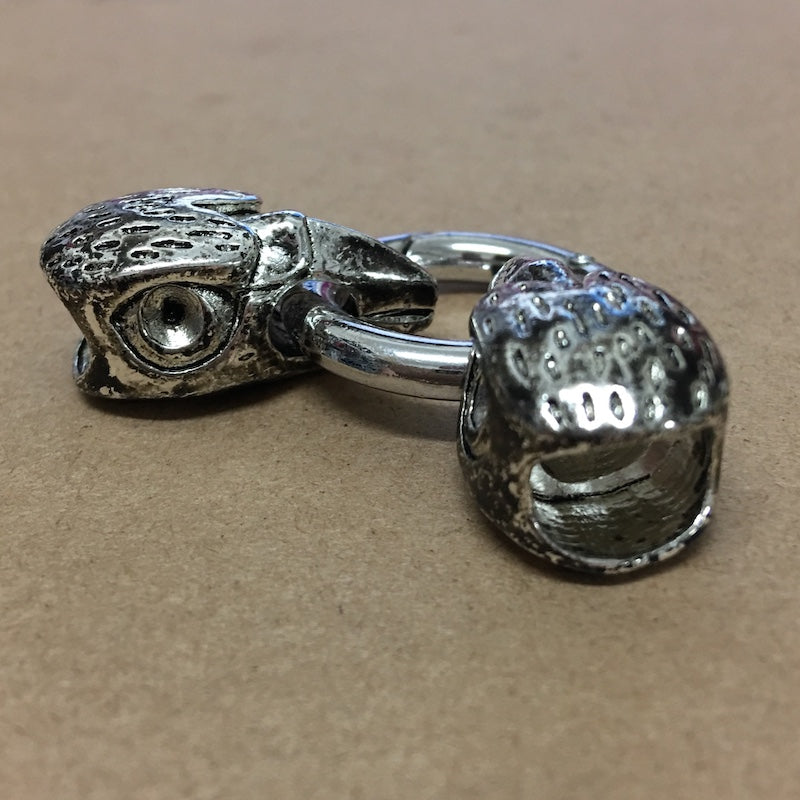 Heavy Spring O-Ring Clasps (Glue-In) - 5 Styles