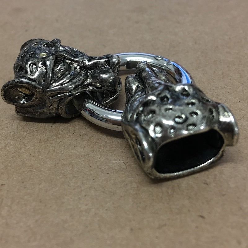 Heavy Spring O-Ring Clasps (Glue-In) - 5 Styles