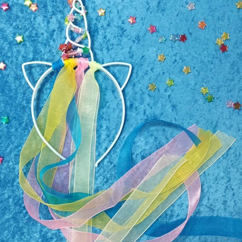 Rainbow Unicorn Headband Kit