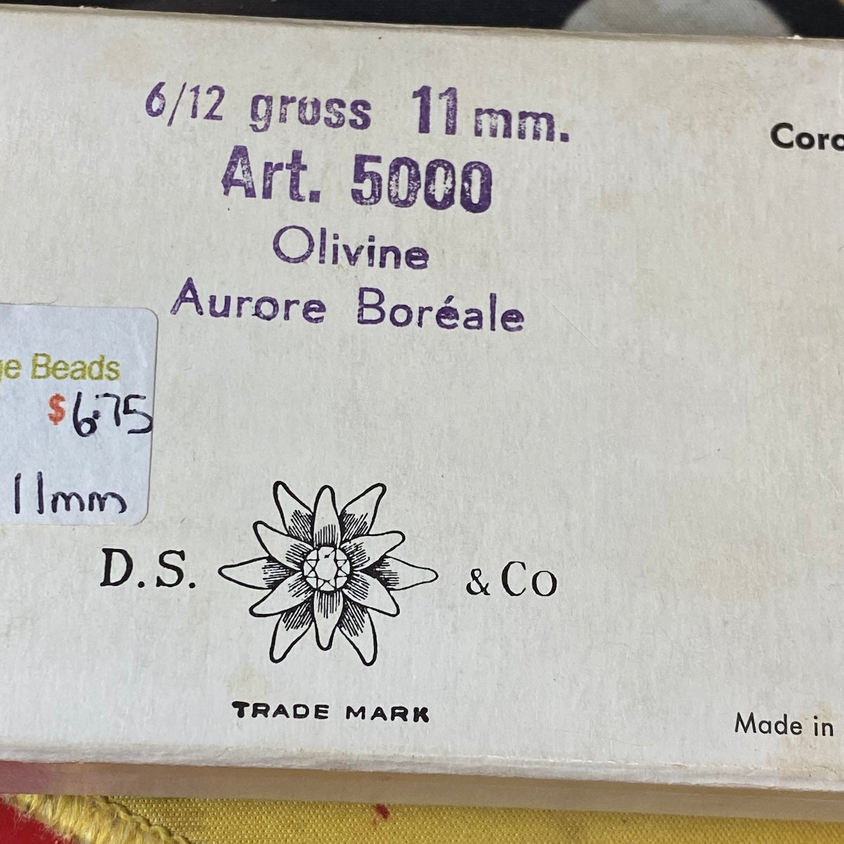 Art. 5000 Olivine AB 11mm Round (1) - Bead Shack