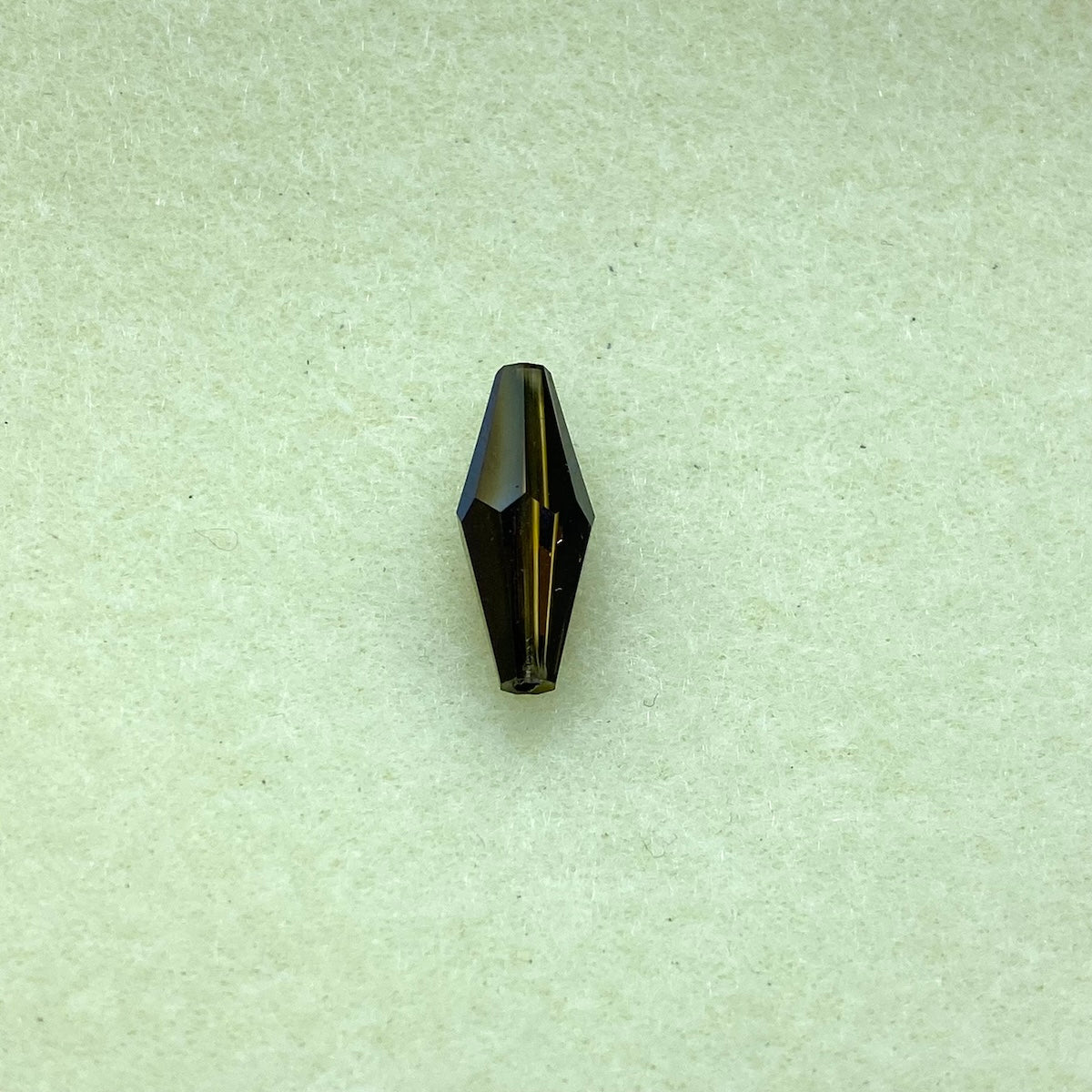 Art. 5205 Mink 15x6mm Elongated Bicone (1) - Bead Shack