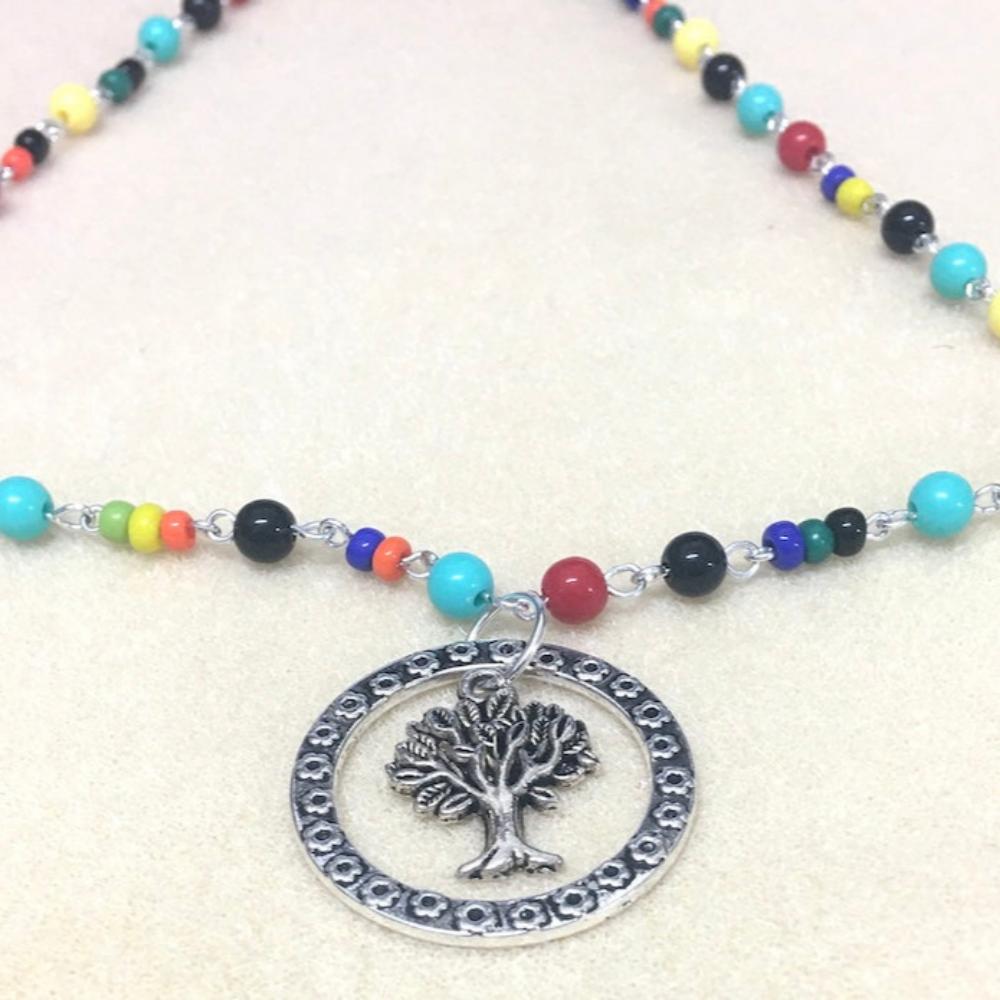 Tree of LIfe, Circle of Life Necklace Kit - Tribal