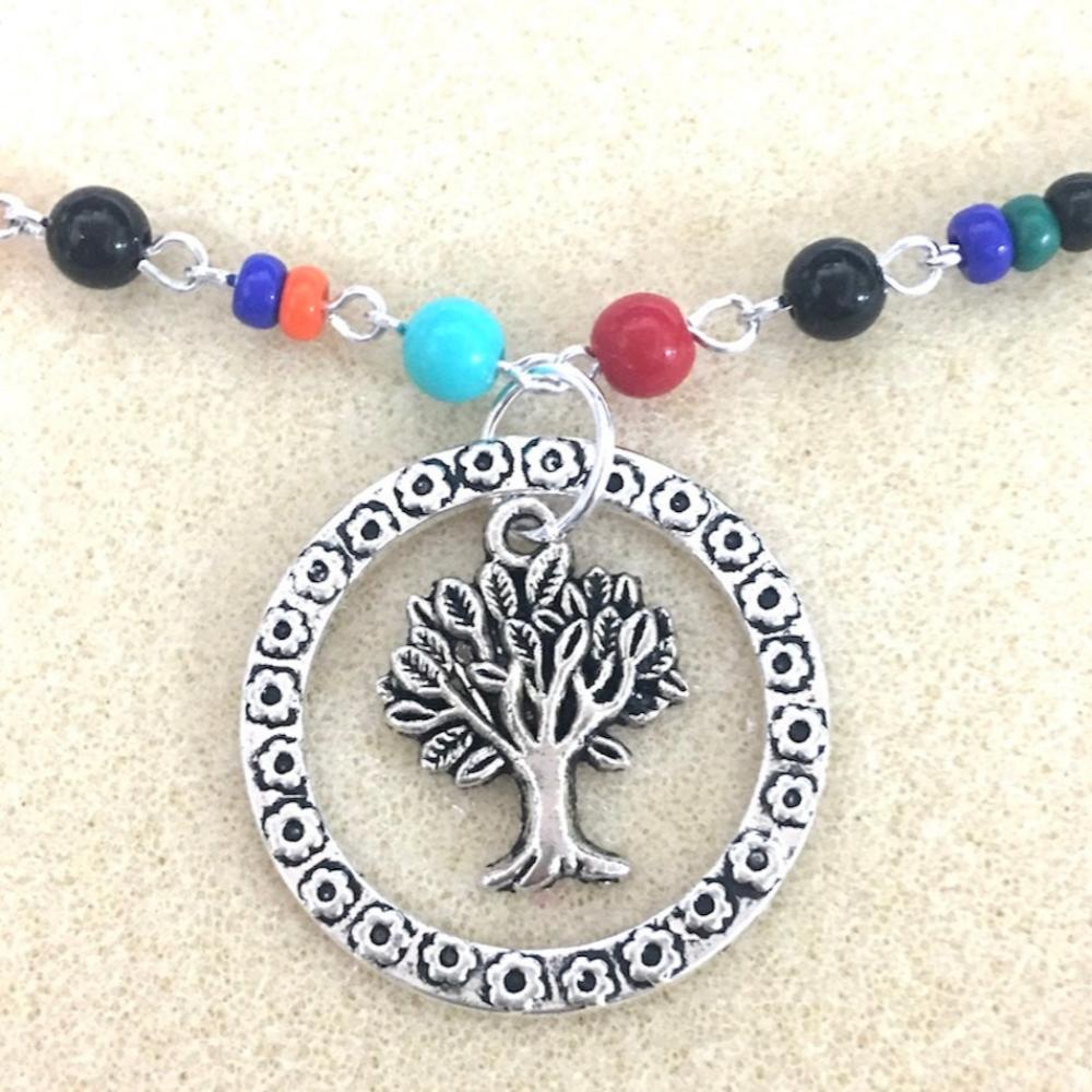 Tree of LIfe, Circle of Life Necklace Kit - Tribal